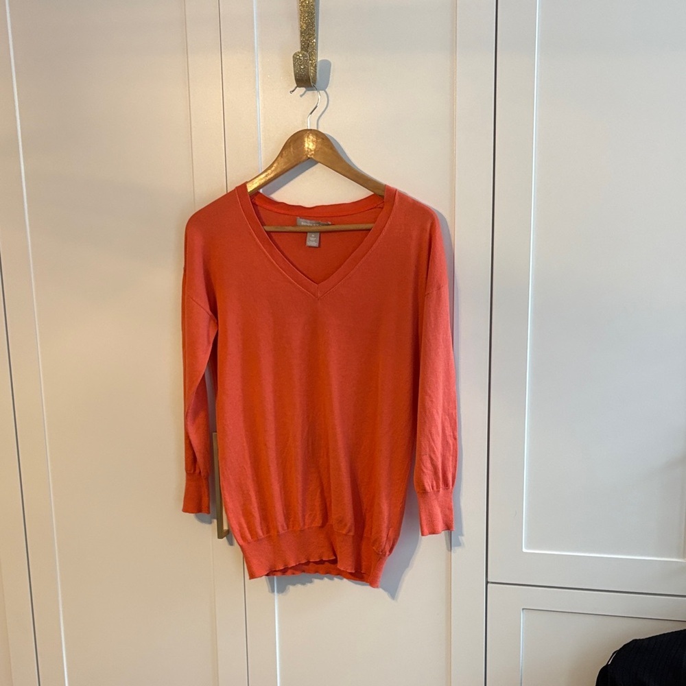 Banana Republic Silk V-neck sweater